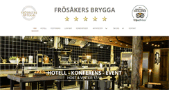 Desktop Screenshot of frosakersbrygga.se