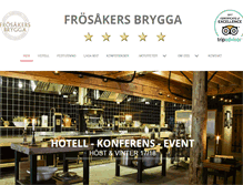 Tablet Screenshot of frosakersbrygga.se